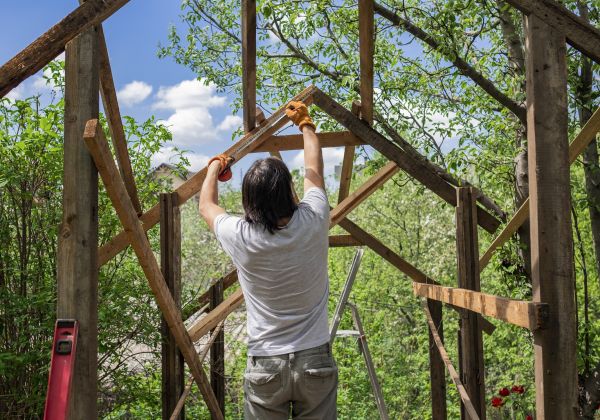 Wood Pergola Repair in Wylie